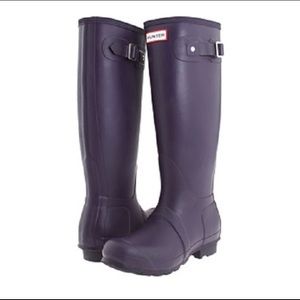 Hunter’s Original Tall Back Adjustable Rain Boots